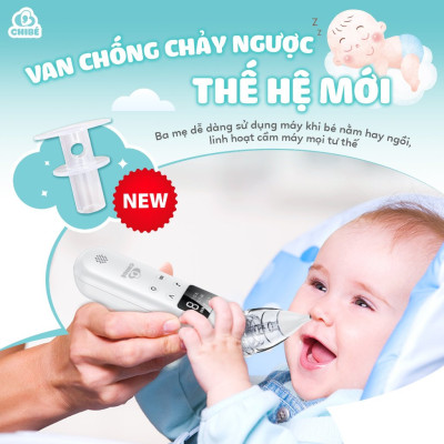 MÁY HÚT MŨI TRẺ EM CHIBÉ Plus - Máy hút mũi cầm tay CHI BÉ
