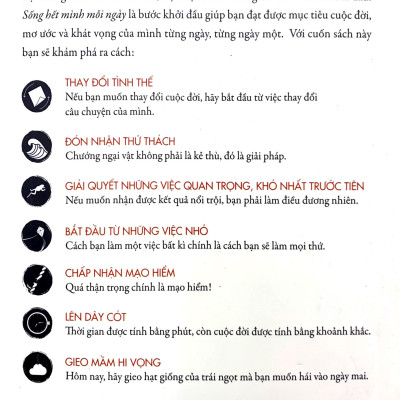 Sống Hết Mình Mỗi Ngày - 7 Thói Quen Giúp Bạn Hạnh Phúc Và Thành Công