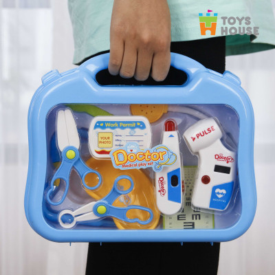 Hộp đồ chơi bác sĩ cho bé Toys House 660-16 - Đồ chơi hướng nghiệp phát triển xã hội