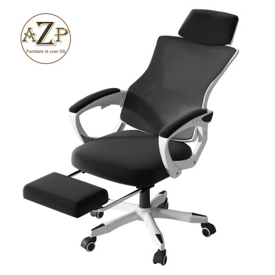 Ghế Trưởng Phòng  Ergonomic AZP-9908-TRẮNG Hỗ Trợ Cột Sống Lưng, Có Ngả Lưng