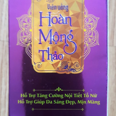 Thực Phẩm Chức Năng  - Viên Uống Hoàn Mộng Thảo - Bổ Sung Nội Tiết Tố Nữ