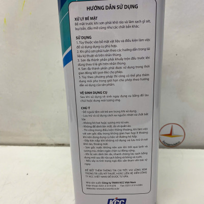 Sơn Alkyd KCC LT313 Base A màu xám D80680 _4L 