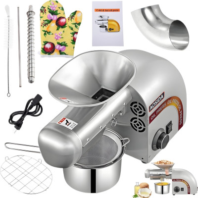 Máy ép dầu Nóng và Lạnh, dùng trong gia đình hoặc nhà hàng. Thương hiệu Anh Quốc AOSIDA cao cấp WF-J118. Hàng chính hãng