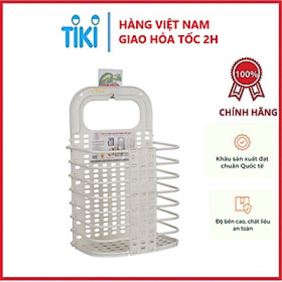 Giỏ đựng quần áo thông minh có thể xếp gọn hàng nhựa Việt Nhật chất lượng cao - Hàng chính hãng ( Giao màu ngẫu nhiên)