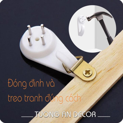 Tranh treo tường Đồng Quê tráng gương pha lê cao cấp trang trí nội thất TA11