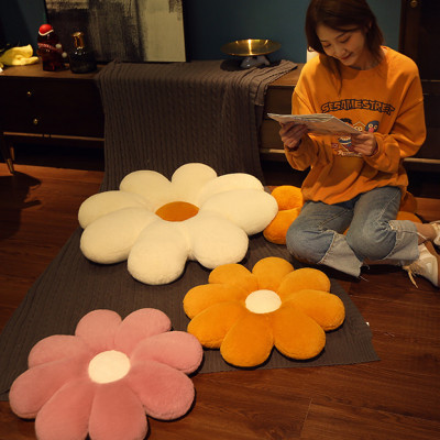 Đệm lót salon hình bông hoa xinh xắn A đường kính 40cm - đệm bệt trang trí quán cafe, đệm ghế văn phòng