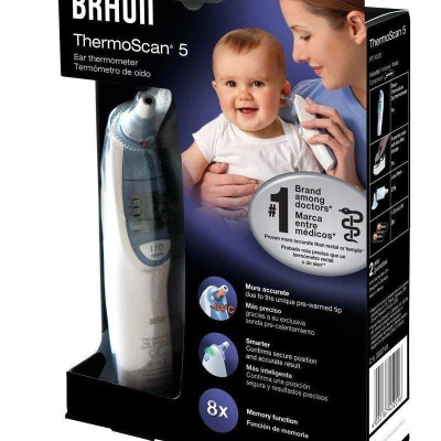 Nhiệt kế đo tai Braun IRT 6500 Hàng Chính Hãng