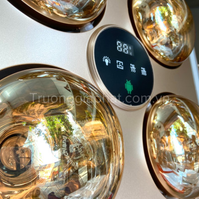 Đèn sưởi nhà tắm 4 bóng âm trần Heizen HE9 Hàng chính hãng