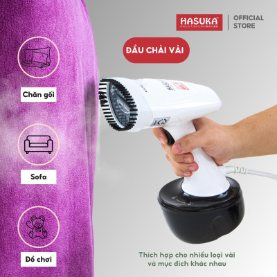 Bàn là hơi nước cầm tay đa năng hasuka HSK-308 ba chức năng phun hơi tiện dụng, mặt bàn là chất liệu ceramic - HÀNG CHÍNH HÃNG
