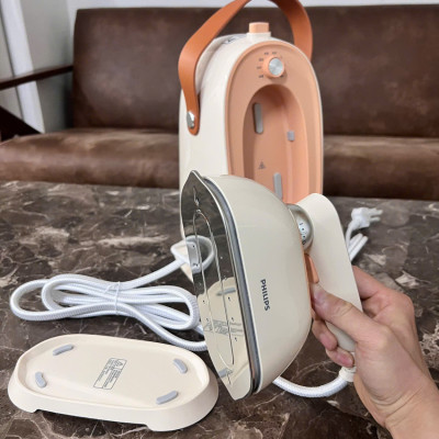 Bàn là, ủi hơi nước cầm tay công suất lớn 1800W thương hiệu Philips STE0850/50 - Hàng nhập khẩu