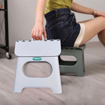 Ghế Gấp Gọn Hokori Nhựa Việt Nhật Mẫu Mới 2059, Ghế Xếp Lùn Tiết Kiệm Không Gian Size lớn (28*22*23.5cm) - HÀNG VIỆT NAM