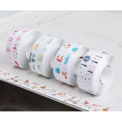 Băng Dính Dán Mép Tường Chống Thấm, Cuộn Băng Keo Dán Viền Bồn Rửa Chén & Chậu Rửa Bát - HÀNG CHÍNH HÃNG MINIIN