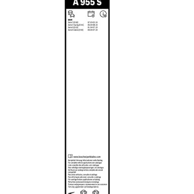 Gạt Mưa BOSCH A955S Set 24" & 23" : BMW: 520i, 525i, 528i, 530i, 535i (E60)...