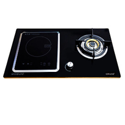 Bếp Gas Âm Kết Hợp Bếp Điện Từ Cảm Ứng OWANI WN-901S - Hàng Chính Hãng