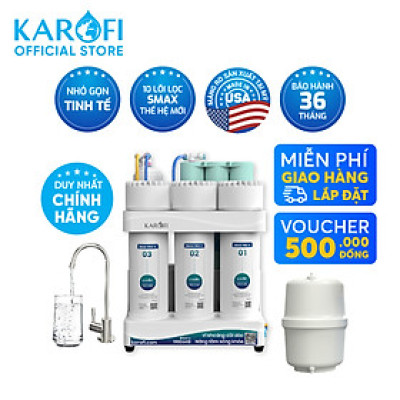 Máy lọc nước để gầm Karofi KAQ-U05 Pro - Hàng chính hãng