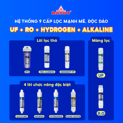 Máy Lọc Nước ROBOT Lọc R.O + UF Classy Pro 339WK-UR -Hàng chính hãng