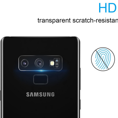 Kính cường lực Camera Usams cho Samsung Galaxy Note 9 (độ cứng 9H, độ trong Full HD) - Hàng chính hãng