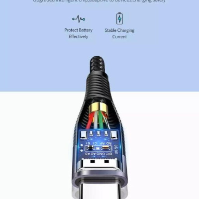 Ugreen UG50873ED017TK 1M màu Xám Cáp sạc truyền dữ liệu USB 2.0 sang MICRO USB đầu mạ thiếc - HÀNG CHÍNH HÃNG