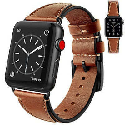 Dây da đeo thay thế cho Apple watch 1,2,3,4,5