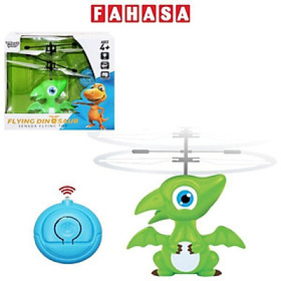 Đồ Chơi Khủng Long Bay Cảm Biến - Vecto VT2240B - Màu Xanh