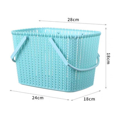 GIỎ 2 QUAI XÁCH ĐA NĂNG - LÀN MÂY ĐỰNG ĐỒ 2 QUAI XÁCH KIỂU DÁNG MÀU SẮC PHONG CÁCH HÀN QUỐC DÙNG TRONG GIA ĐÌNH NHÀ HÀNG KHÁCH SẠN