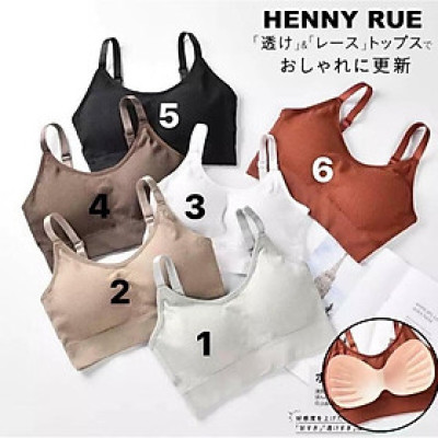 Áo Lót Nữ Bra Gân Tăm 1811 – Không Gọng, Co Giãn 4 Chiều, Có Mút Tháo Rời