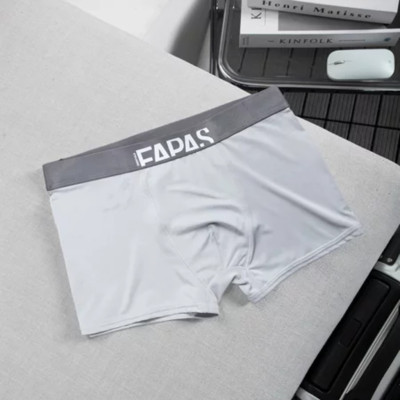 Quần lót nam, quần boxer nam họa tiết in chữ chất thun lạnh mềm mịn siêu mát thấm hút mồ hôi - Fapfas 2.0