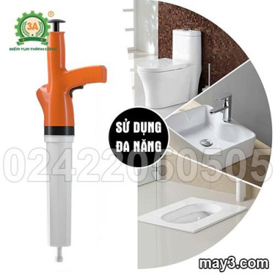 Dụng cụ thông tắc đường ống 3A - Hàng Chính Hãng