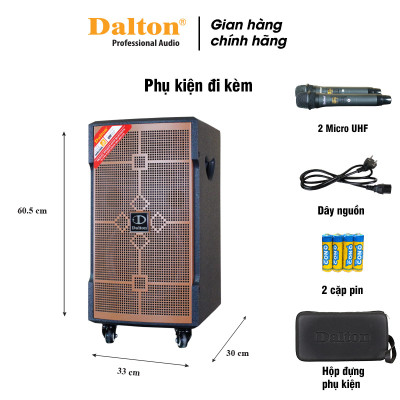 Loa karaoke Dalton TS-10G250N công suất 300W, Bass loa 2.5 tấc - HÀNG CHÍNH HÃNG ( BẢO HÀNH 12 THÁNG