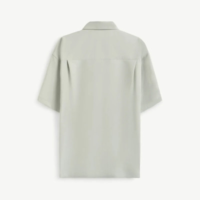 Áo sơ mi tay ngắn . Oversize - RT 10F24SHS037 | ROUTINE CÀ MAU