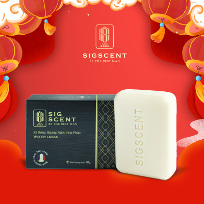 Xà bông Hương Nước Hoa Woody Urban thương hiệu SIGSCENT 90g