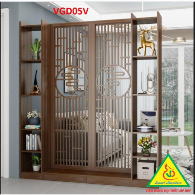 Vách ngăn liền kệ 1 vách 2 kệ VGB10V