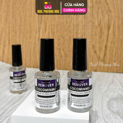 Nước Phá Gel Cocominmo 15ml Làm Nail, Phá Gel Coco Lạnh Không Nóng Móng, Nhanh Chóng, Không Cần Ủ, Vỏ Chai Sang Chảnh Nữ Women gel  phá sơn