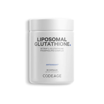 Viên Uống Chống Oxy Hóa, Làm Sáng Da, Thải Độc Gan Codeage Liposomal Glutathione (60 Viên)