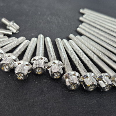 Ốc đầu trụ vương miệng 6li inox 304 gắn xe máy có nhiều size lựa chọn