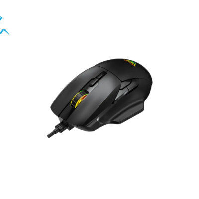 Chuột gaming có dây AULA F815 màu đen - Hàng chính hãng