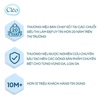 Kem tẩy lông Cléo đa vùng Hương Nước Hoa - sạch lông trẻ hóa da, an toàn-không đau-hiệu quả-nhanh trong 5 phút 50G