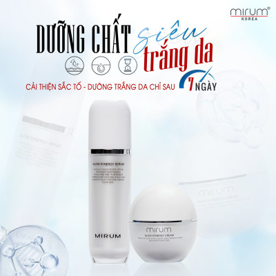 Tinh Chất dưỡng trắng da #Nám, #Tàn_Nhang & Làm_Trắng Da Mirum 45ml – Mirum Glow Synergy Serum