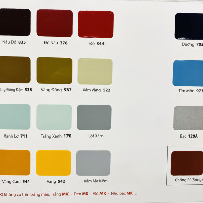 Sơn dầu Bạch Tuyết màu Vert Nikko 675N 3kg