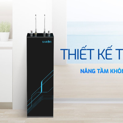 Máy lọc nước nóng nguội RO Mỹ 11 lõi Karofi KAH-D18 - Giao trước lắp sau miễn phí toàn quốc - Bảo hành 36 tháng - Hàng chính hãng
