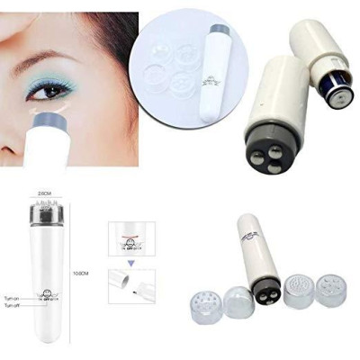 (Hàng Hot) MÁY MASSAGE mặt 4 đầu thay thế Loại Xịn (Tặng Kèm Pin 2A Sẵn)