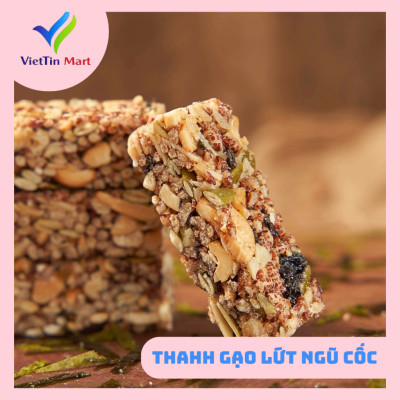 Bánh Gạo Lứt Ngũ Cốc Viettinmart 