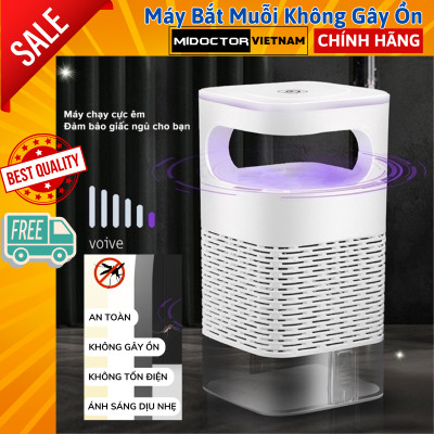 [Loại 1] Đèn Bắt Muỗi – Máy Bắt Muỗi Diệt Côn Trùng Thông Minh Kiêm Đèn Ngủ Có Cổng Cắm USB - BM01 chính hãng miDoctor