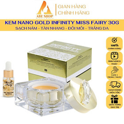 KEM MISSFAIRY VÀNG - NANO GOLD - XOÁ THÂM NÁM - TÀN NHANG - CẤP ẨM DA