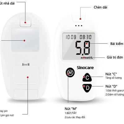 Que Thử Đường Huyết Safe Accu Hộp 50 Que, Hàng Chính Hãng