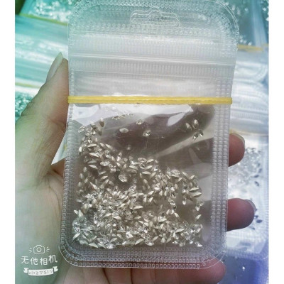 Set 100 Viên Đá Khối Hạt Thóc Hạt Gạo Chân Bằng, Chân Nhọn Lấp Lánh Chân Vàng Size Mini Cao Cấp Làm Nail Siêu Sáng Đẹp Đính Móng Nữ Women