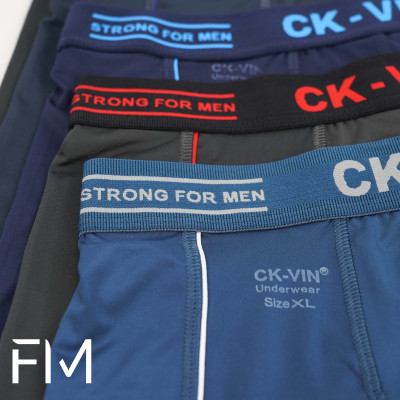 Hộp 5 quần lót boxer nam thun lạnh 4 chiều, cạp bo dệt gân cao cấp - FORMEN SHOP - FMPS224