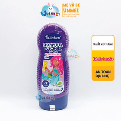 Sữa Tắm, Gội Và Xả 3 Trong 1 Bubchen  (230ml) - N