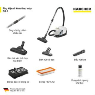 Máy Hút Bụi Với Bộ Lọc Nước Karcher DS 6 - Hàng chính hãng