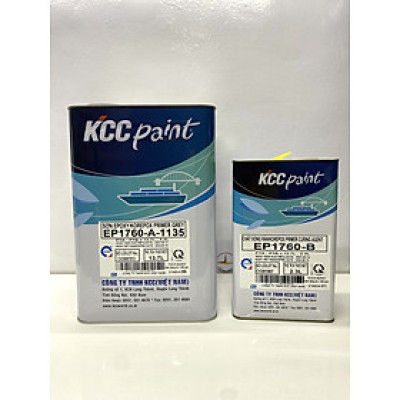 Sơn lót Epoxy KCC EP1760 màu xám 16L/Bộ